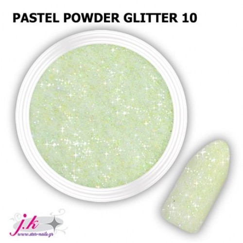 PASTEL GLITTER POWDER 10